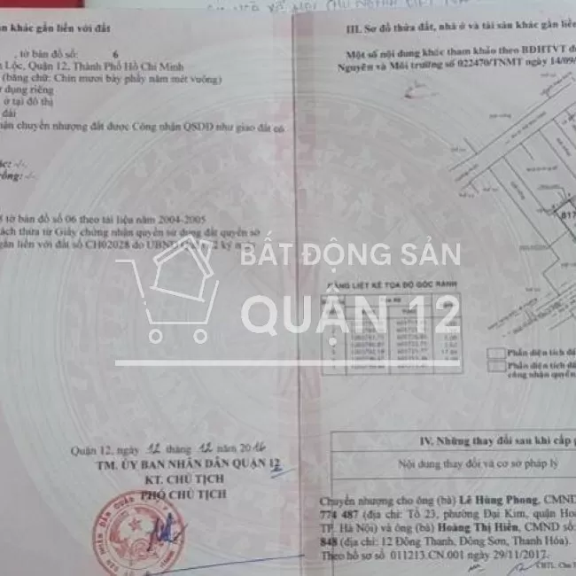 Đất hà huy giáp quận 12 ubnd thạnh lộc