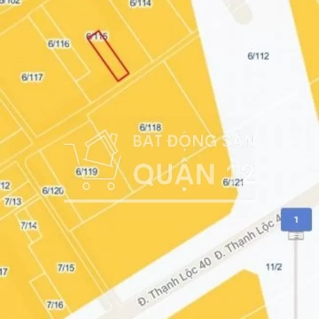 Đất hà huy giáp quận 12 ubnd thạnh lộc