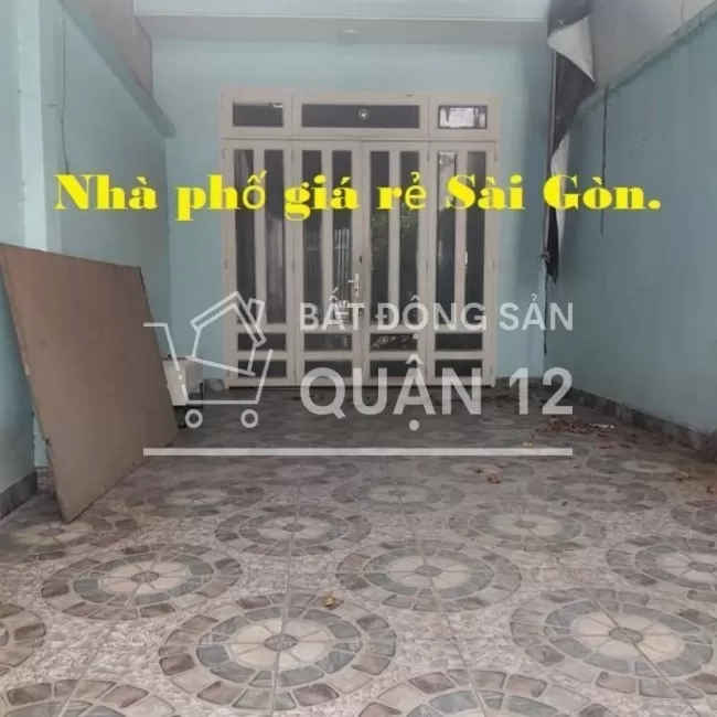 Nhà MT KD Hà Chương, Trung Mỹ Tây, Q12, 114m2, 40tr/m2. Tùng thổ cư.