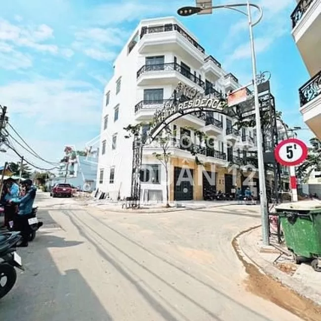 Mở Bán Nhà Phố Cao Cấp Khu Dân Cư Bảo Thịnh – Mặt Tiền 12m Q12