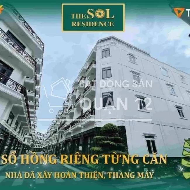 NHÀ PHỐ 5 TẦNG ĐƯỜNG HÀ HUY GIÁP, QUẬN 12. KHU COMPOUND GIÁ CHỈ 4.8 TỶ