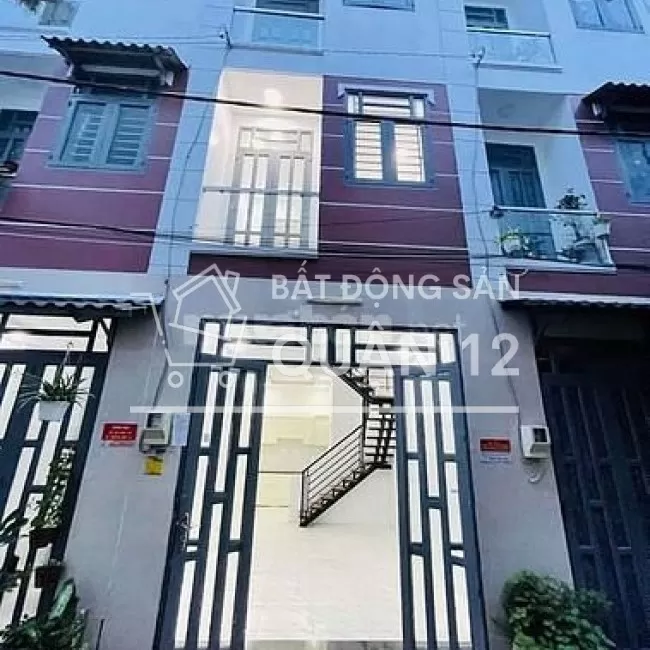 Bán nhà Hà Huy Giáp, ngay Cao đẳng điện lực TPHCM, chỉ 1ty650 ở ngay.