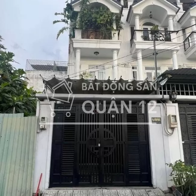 Nhà khu MT Thạnh Lộc ( Hà Huy Giáp ) - Quận 12 Diện tích : 4m x 22m