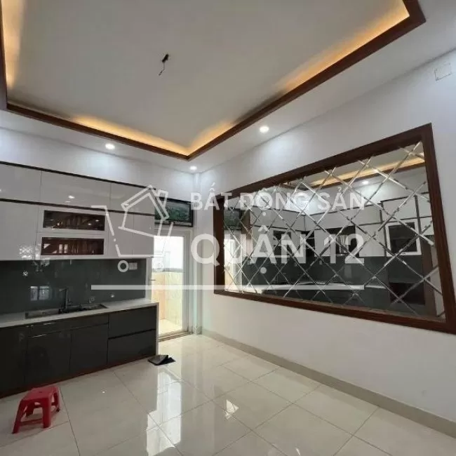 Nhà khu MT Thạnh Lộc ( Hà Huy Giáp ) - Quận 12 Diện tích : 4m x 22m