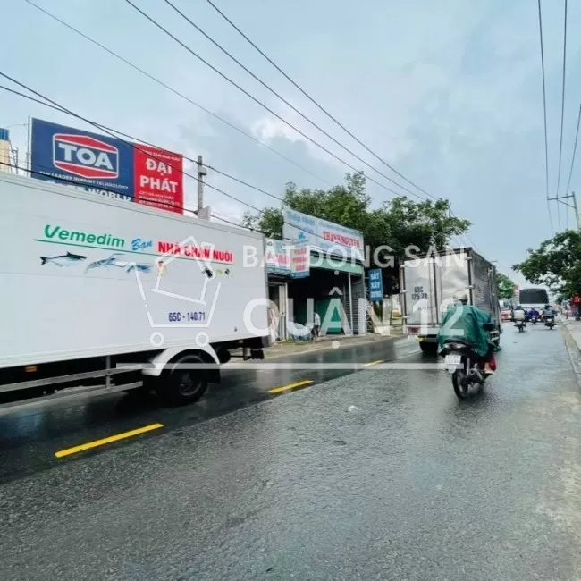 Nhà Mặt Tiền Hà Huy Giáp 5,05 x 40m đang cho thuê 20tr