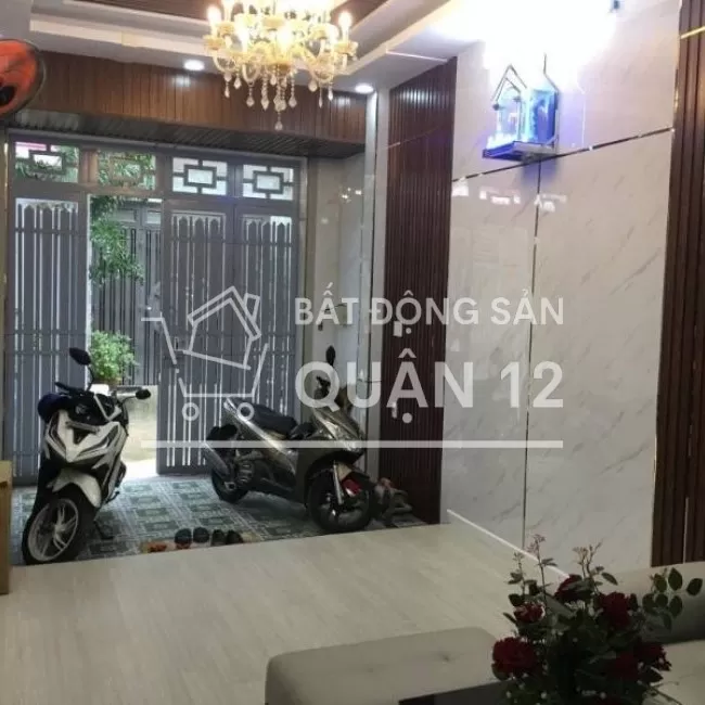 hẻm xe hơi 6m 52m2 4 tầng 4PN Hiệp Thành 02 Quận 12 chỉ 4 tỷ 2 TL 