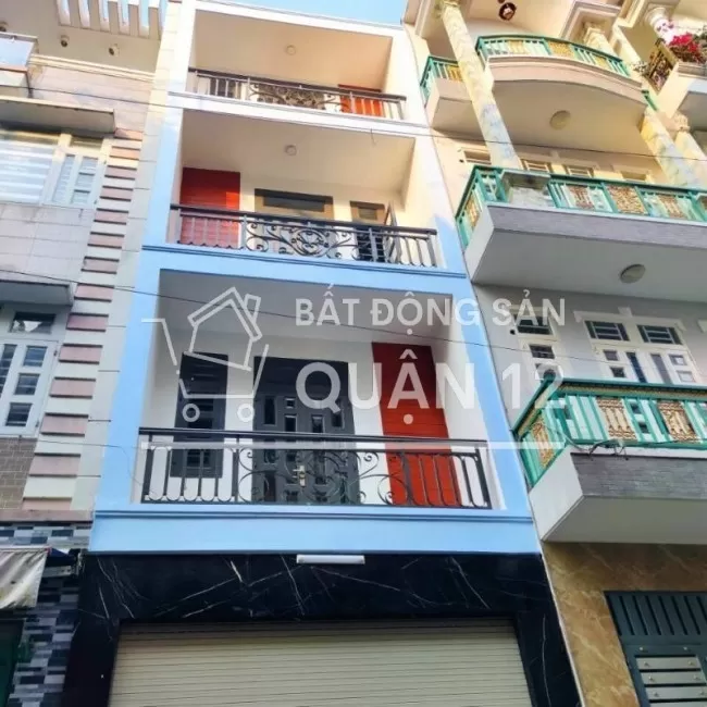 Bán nhà 1 trệt 3 lầu phường Hiệp Thành Q12