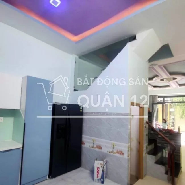Bán nhà 1 trệt 3 lầu phường Hiệp Thành Q12