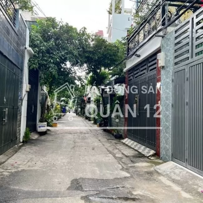 NHÀ 4 TẦNG HXH L M THỊ HỐ (4.2 x 12) Giá 4.6 Tỷ TL