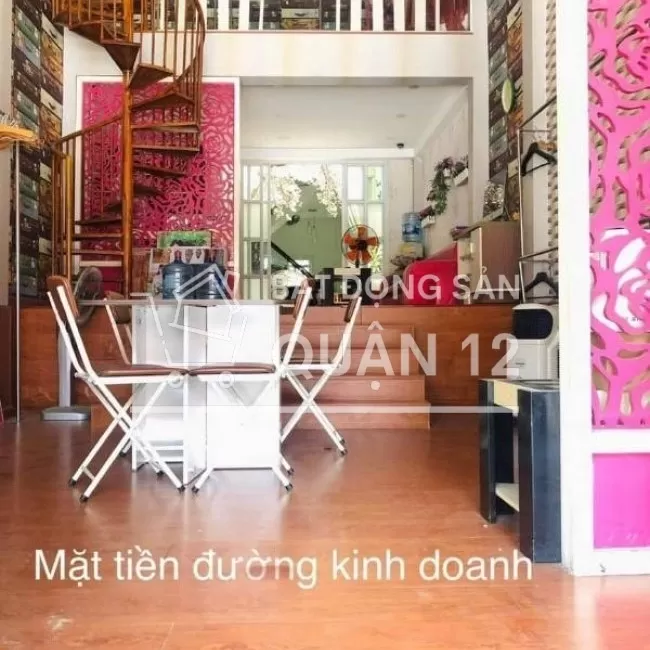 Bán nhà MT kinh doanh Nguyễn Ảnh Thù Q12 DT 88m2 (4.4mx22m) Gía 9 tỷ 9