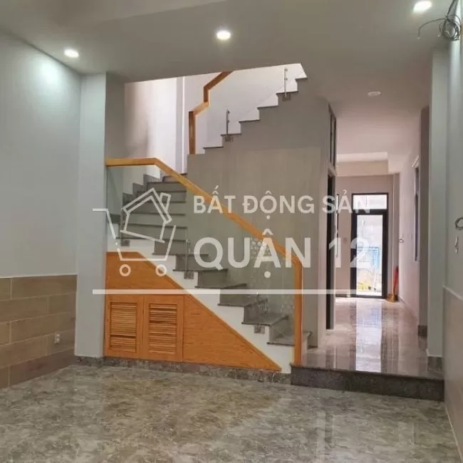 (Quận 12)bán gấp nhà đẹp 2mặt thoáng Nguyễn Văn Qúa 76m2 4tầng 5.8tỷ.