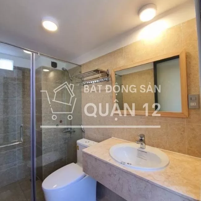 (Quận 12)bán gấp nhà đẹp 2mặt thoáng Nguyễn Văn Qúa 76m2 4tầng 5.8tỷ.