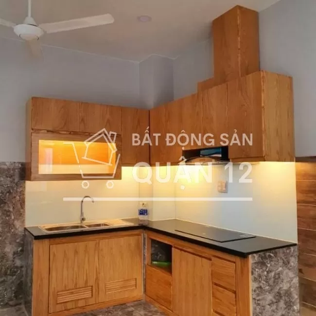 (Quận 12)bán gấp nhà đẹp 2mặt thoáng Nguyễn Văn Qúa 76m2 4tầng 5.8tỷ.