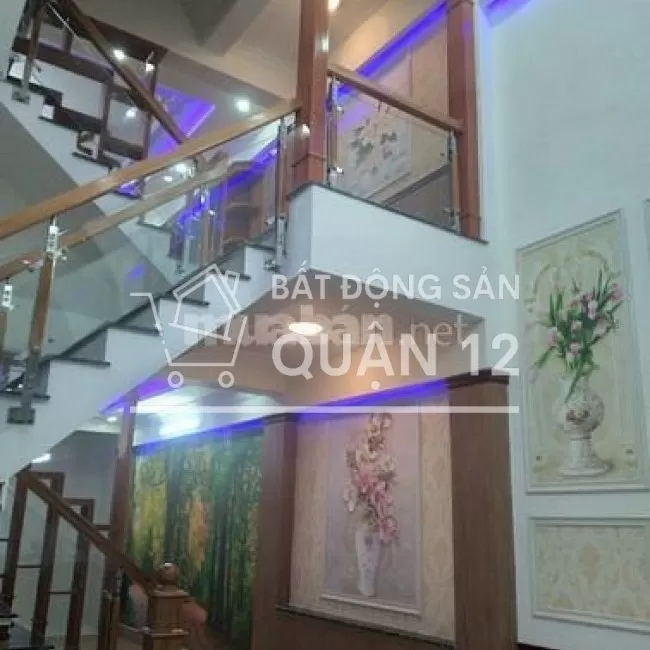 Q12.241. hxh 12m, có vỉa hè, lê văn khương q12, 4 tầng btct, 4 pn,