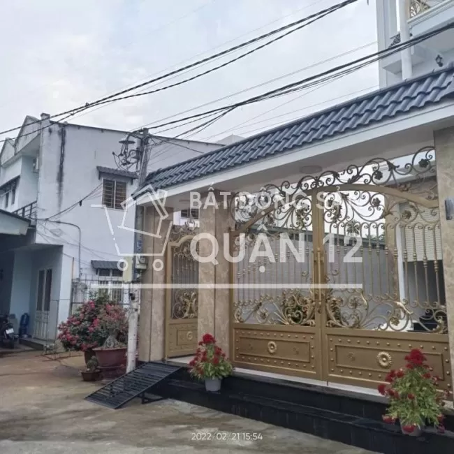Bán nhà 1 xuyệt 776 Quốc lộ 1, KP5, P.Thạnh Xuân, Q.12. 7ty5