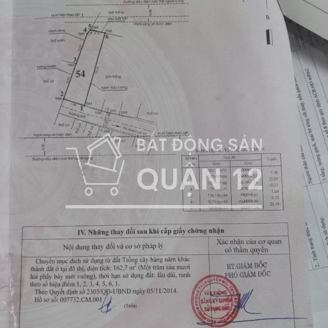 Bán nhà 1 xuyệt 776 Quốc lộ 1, KP5, P.Thạnh Xuân, Q.12. 7ty5