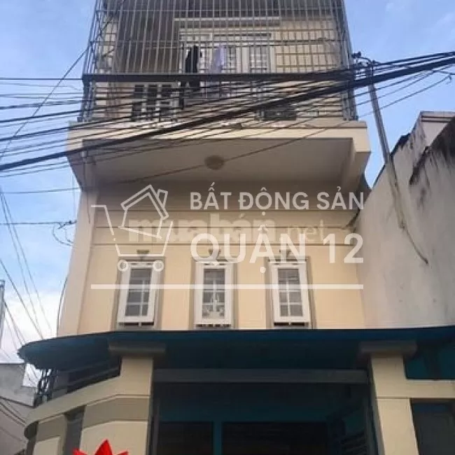 Nhà 1 trệt, 1 lửng 1 lầu, góc 2 MT Tân Hưng Thuận, Quận 12