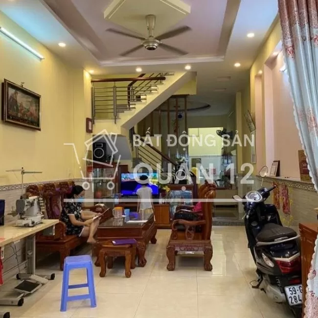HXH TÂN CHÁNH HIỆP 10 Q12, DT.63M2, 4 TẦNG BTCT, 3PN, NHỈNH 5 TỶ.