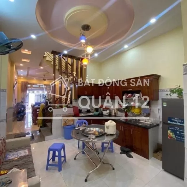 HXH TÂN CHÁNH HIỆP 10 Q12, DT.63M2, 4 TẦNG BTCT, 3PN, NHỈNH 5 TỶ.