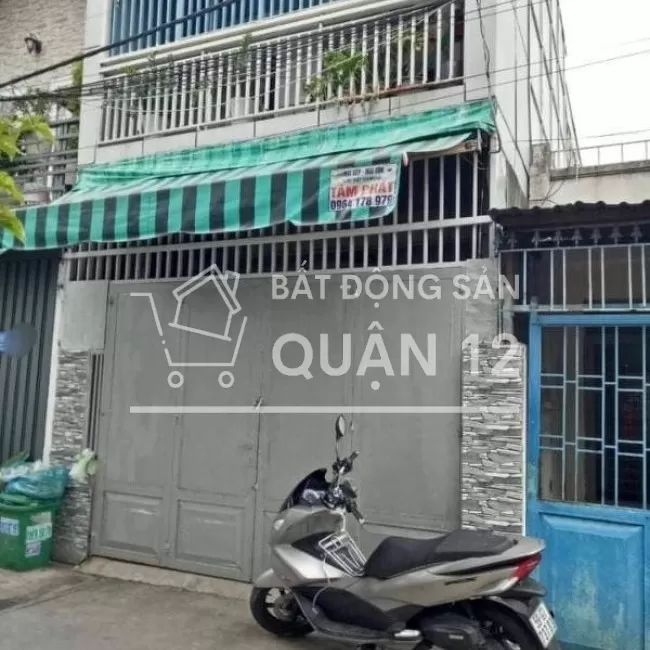 Bán nhà mặt tiền, Tân Chánh Hiệp 13,Q12,62M2,2 tầng,2pn, CHỈ 3 TỶ 3 TL