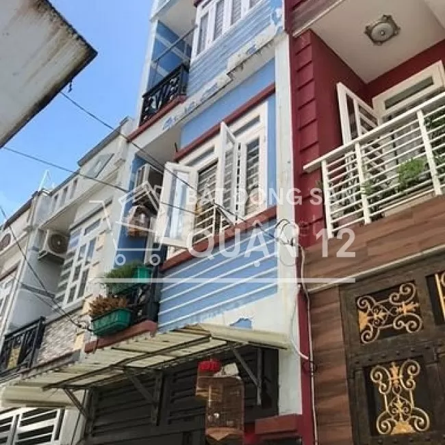 Nhà hẻm 4m Đ.Tân thới hiệp 21 Quận 12, 1 trệt 2 lầu, Giá: 3,650 Tỷ