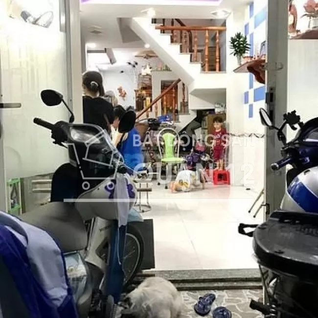 Nhà hẻm 4m Đ.Tân thới hiệp 21 Quận 12, 1 trệt 2 lầu, Giá: 3,650 Tỷ