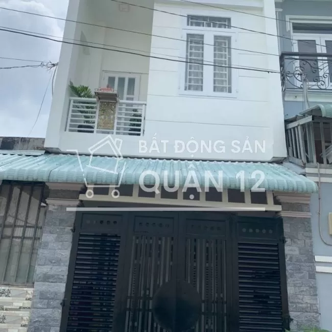 Bán nhà 1 lầu ngay UBND Phường Thạnh Lộc. DT: 5.25x15m, đường 7m