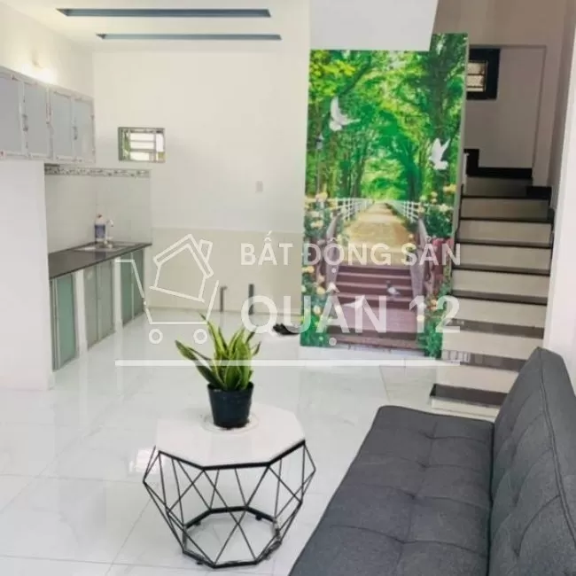 Bán nhà đẹp TX38 dt 4x9m 2 lầu