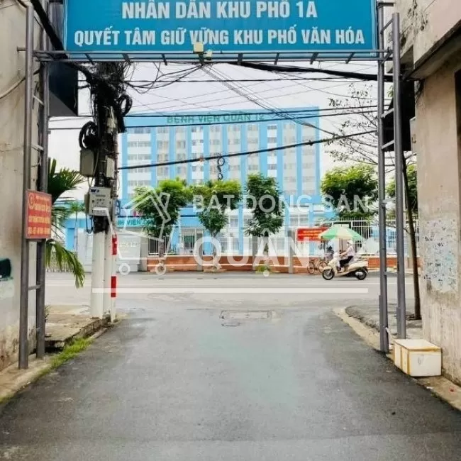 BÁN NHÀ MT TÔ NGỌC VÂN,QUẬN 12 - 4*18m,MỚI 100% - SHR