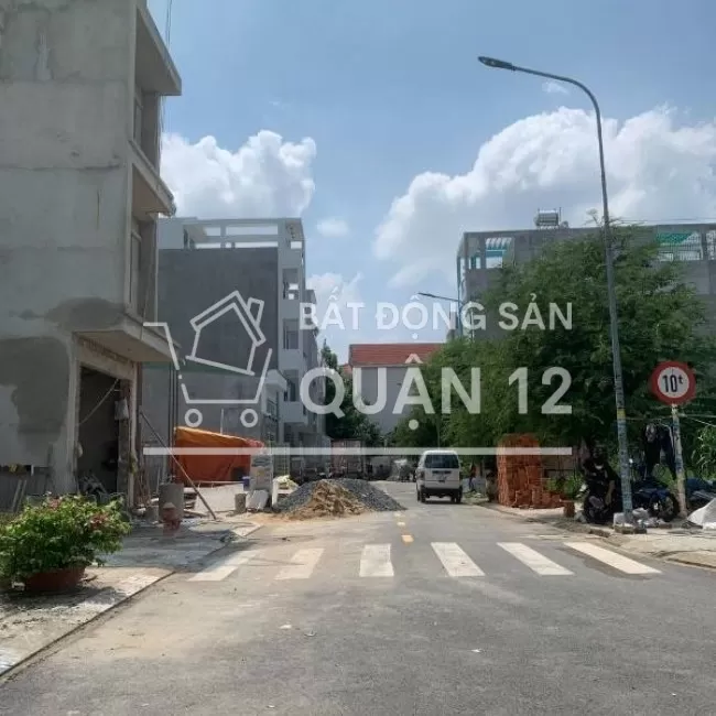 Bán đất SHR 61m2 quận 12, đường nhựa 12m có vỉa hè