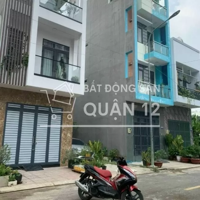 Bán đất SHR 61m2 quận 12, đường nhựa 12m có vỉa hè