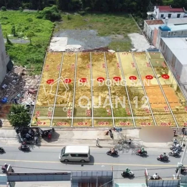 Bán đất mặt tiền Hà Huy Giáp - Q12, 125m2 thổ cư đẹp lung linh.