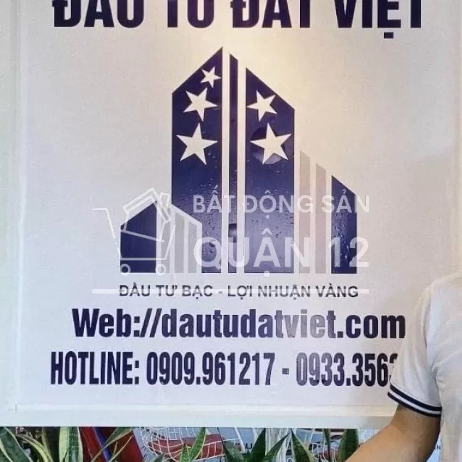 Bán đất mặt tiền Hà Huy Giáp - Q12, 125m2 kinh doanh sầm uất..