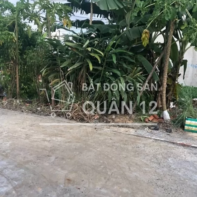 Bán đất góc 2MT Thạnh Xuân 24,Bao Đẹp( 6,45x10m) Gía 4,5 tỷ