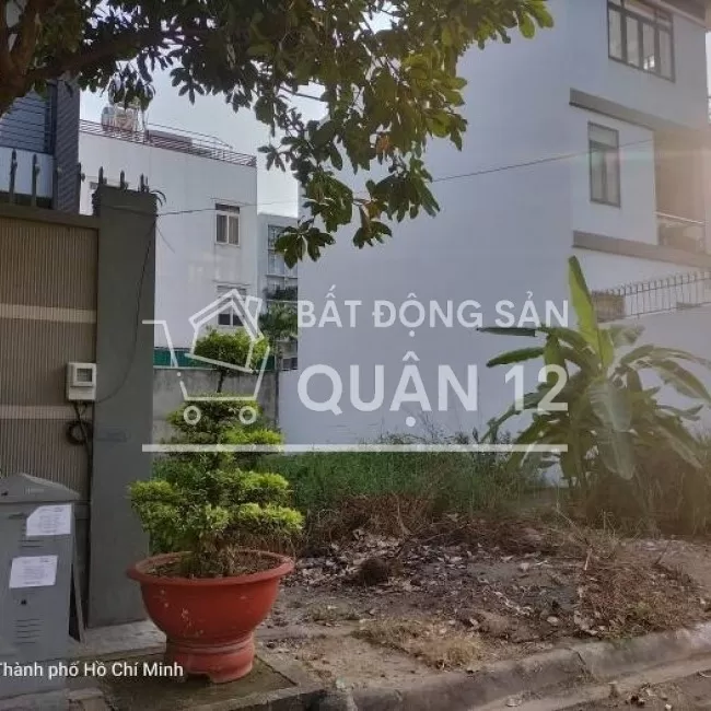 Bán đất khu biệt thự quận 12 hẻm 1 sẹc đường Lê Thị Riêng