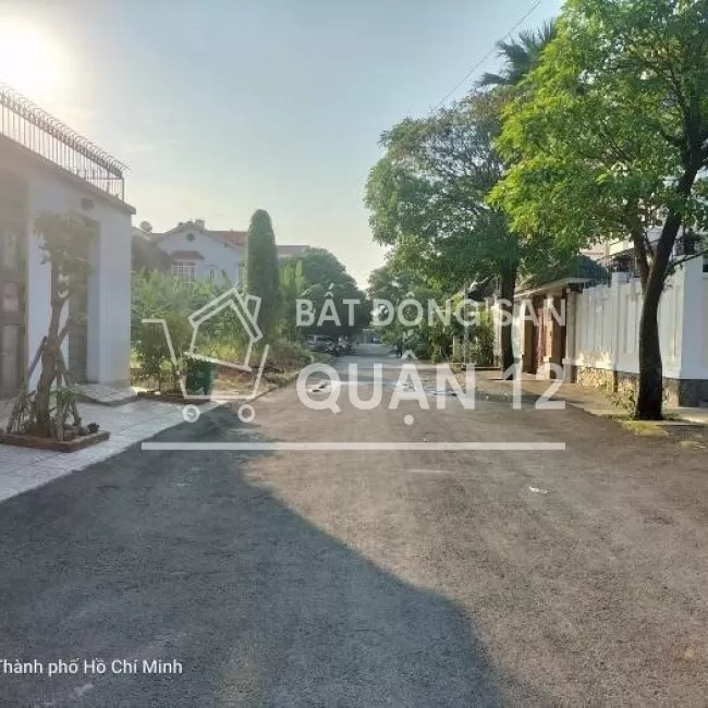 Bán đất khu biệt thự quận 12 hẻm 1 sẹc đường Lê Thị Riêng