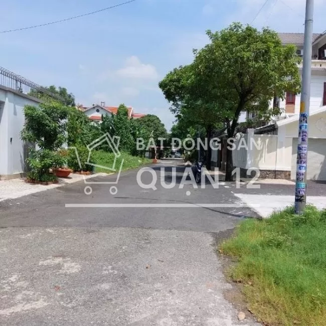 Bán đất khu biệt thự quận 12 hẻm 1 sẹc đường Lê Thị Riêng