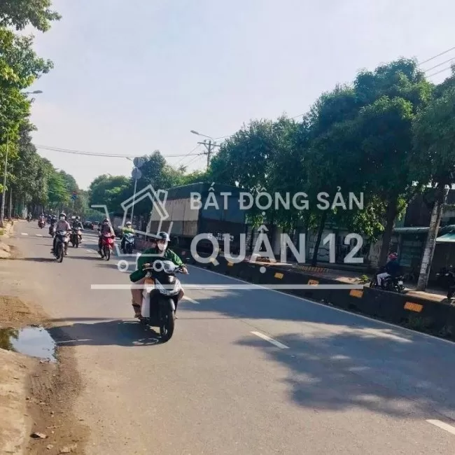 BÁN GẤP ĐẤT MẶT TIỀN ĐƯỜNG LÊ THỊ RIÊNG - Q12