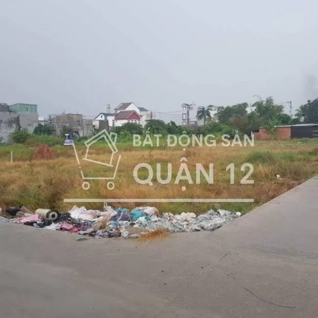 Đất 3MT ngay Chung Cư Thạnh Lộc, MT QH 12m DT 912,7m2 thổ cư full