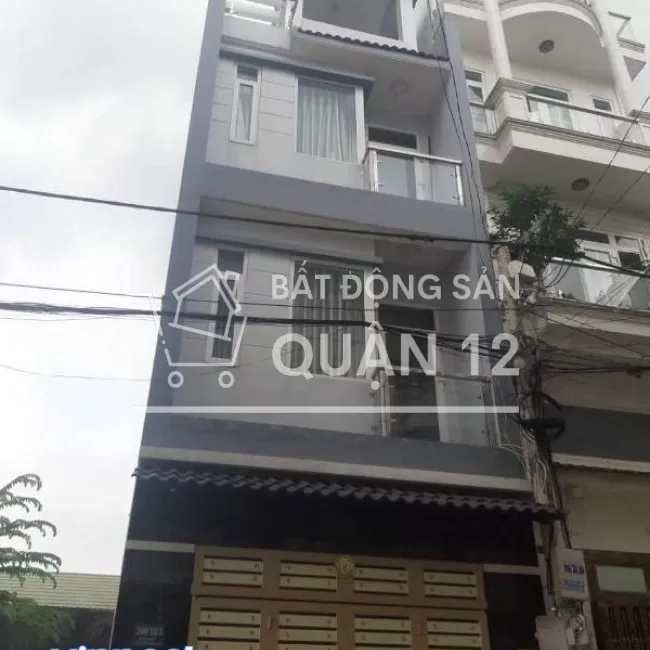Nhà phố đẹp Bùi Văn Ngữ Quận 12, 4mx13m, 1 trệt 3 lầu, Giá: 4,860 Tỷ