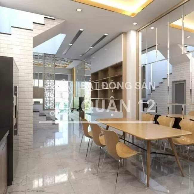 Nhà phố đẹp Bùi Văn Ngữ Quận 12, 4mx13m, 1 trệt 3 lầu, Giá: 4,860 Tỷ