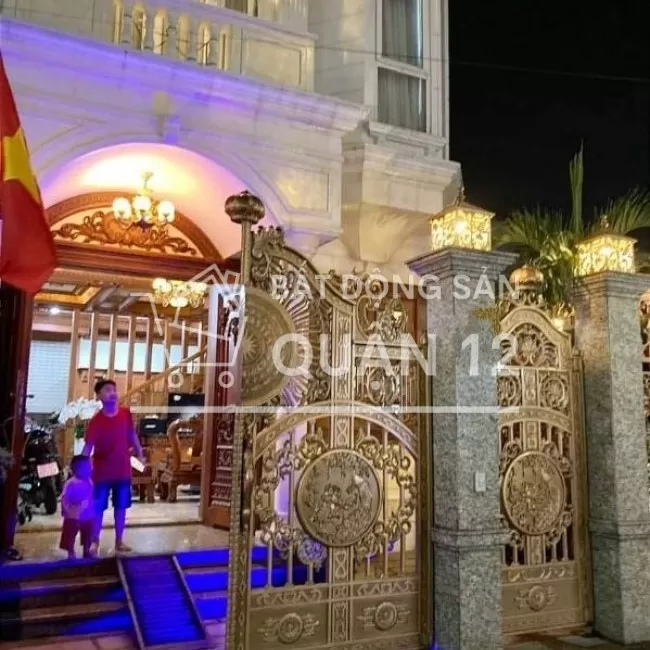 Bán nhà hẻm 1 sẹc - Ôtô quay đầu - Dương Thị Mười - TCH - Q12 - 4 Tầng