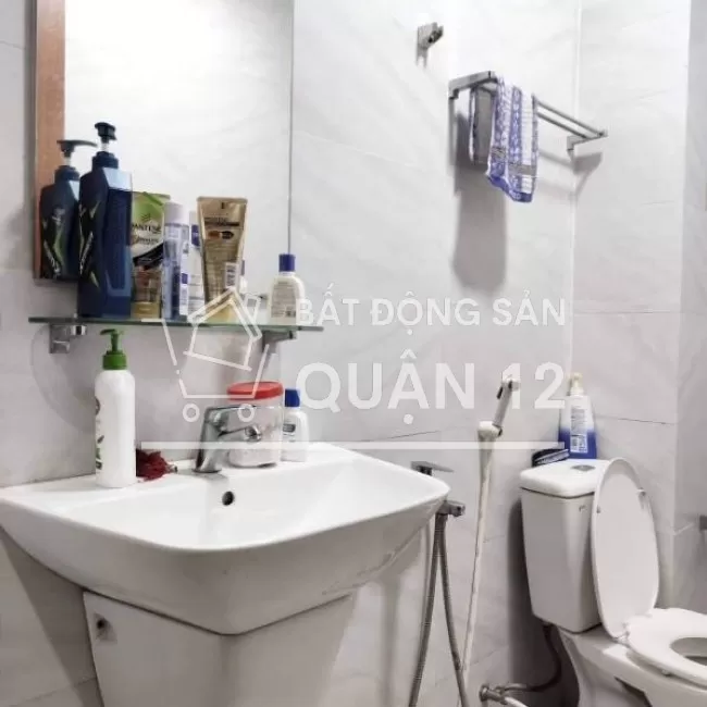Bán nhà hẻm 1 sẹc - Ôtô quay đầu - Dương Thị Mười - TCH - Q12 - 4 Tầng