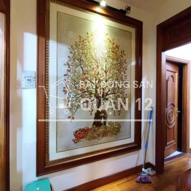 Bán nhà hẻm 1 sẹc - Ôtô quay đầu - Dương Thị Mười - TCH - Q12 - 4 Tầng