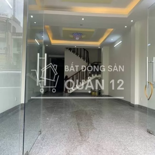 Nhà đúc 1 trệt 1 lửng 3 lầu 4,5 x 20m MT Hà Huy Giáp. Ngay Ngã Tư Ga