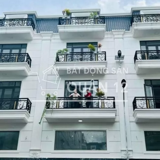 Bán Nhà Phố Đường Hà Huy Giáp Q.12 HCM, Tổng 4 Tầng, 4 Phòng Ngủ, 4 WC