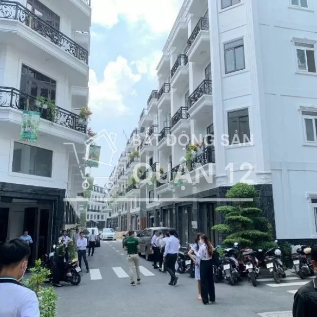 Nhà Mặt Tiến Kinh doanh Khu dân cư VieW nhánh Sông Sài Gòn Q12