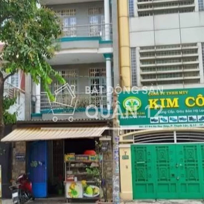 Bán Nhà mặt tiền Hà Huy Giáp Q12 - 4,5x18m giá 10ti