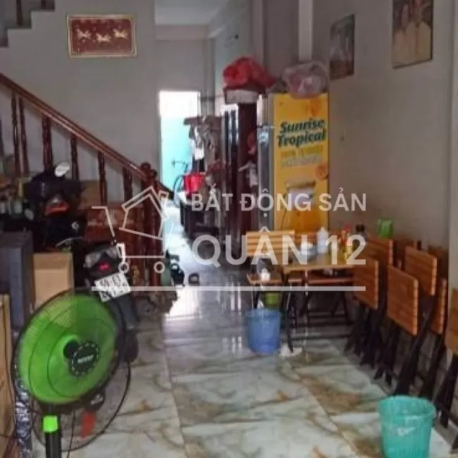 Bán Nhà mặt tiền Hà Huy Giáp Q12 - 4,5x18m giá 10ti