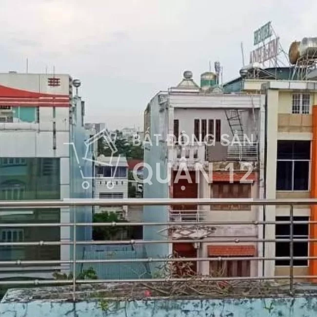 Bán Nhà mặt tiền Hà Huy Giáp Q12 - 4,5x18m giá 10ti